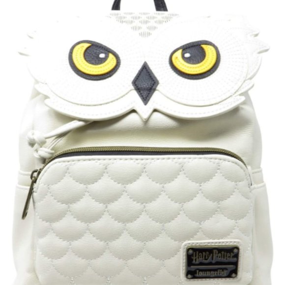 Faux leather mini backpack, standard size